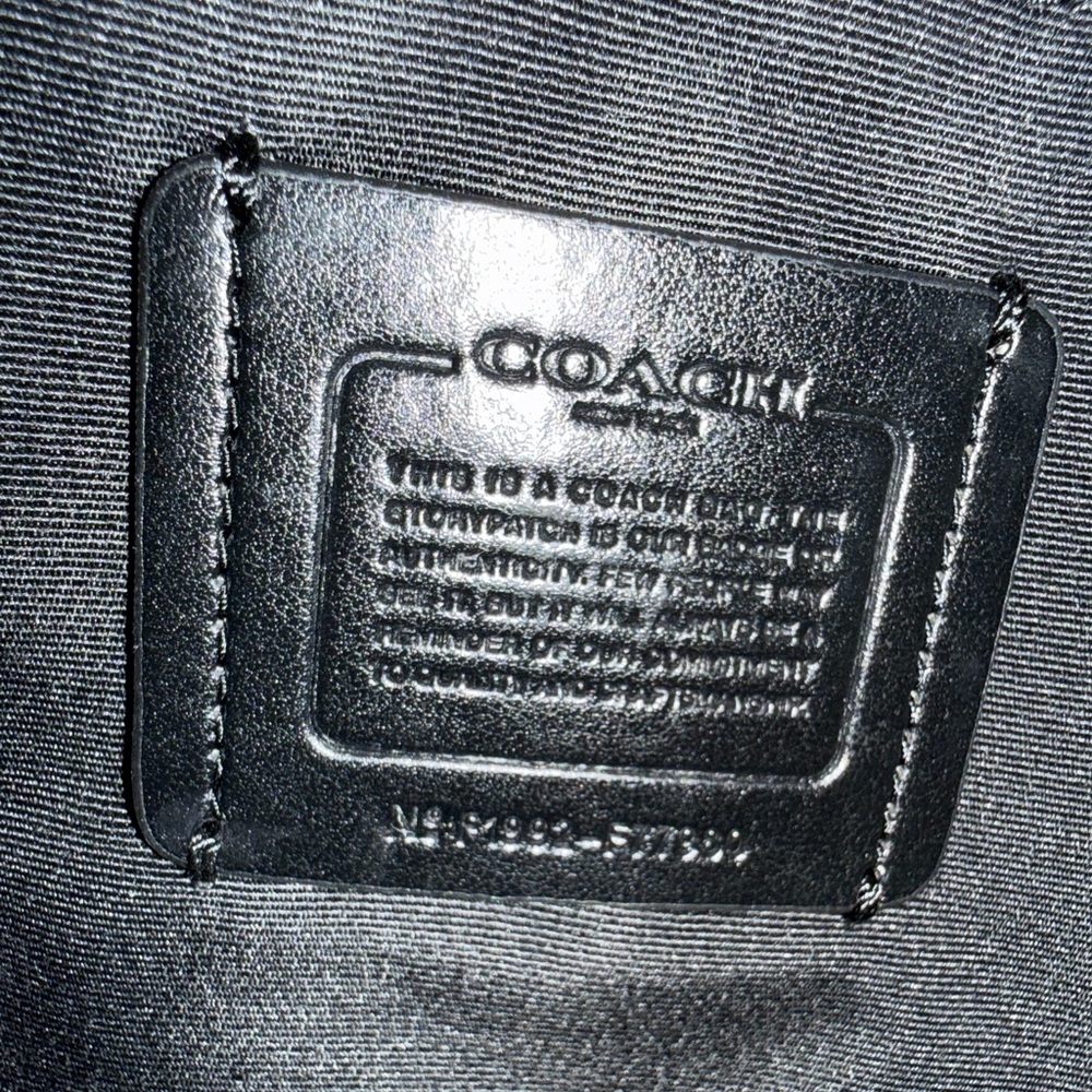 Coach Black Jess Leather Hobo with Gold Details - Picture 8 of 9